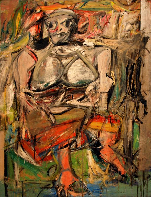 MOMA 29 Willem de Kooning Woman, I